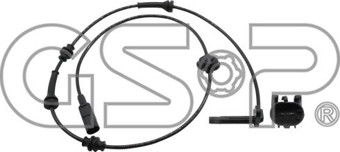 GSP 9A0767 - Capteur, vitesse de roue droxauto.com
