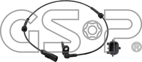 GSP 9A0716 - Capteur, vitesse de roue droxauto.com