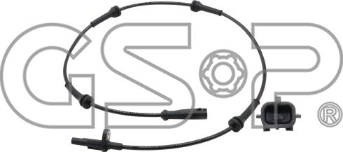GSP 9A0712 - Capteur, vitesse de roue droxauto.com