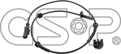 GSP 9A0770 - Capteur, vitesse de roue droxauto.com