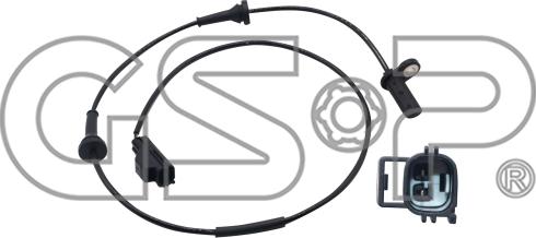 GSP 9A1217 - Capteur, vitesse de roue droxauto.com