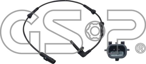 GSP 9A1277 - Capteur, vitesse de roue droxauto.com