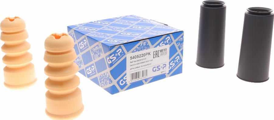 GSP 5405220PK - Kit de protection contre la poussière, amortisseur droxauto.com