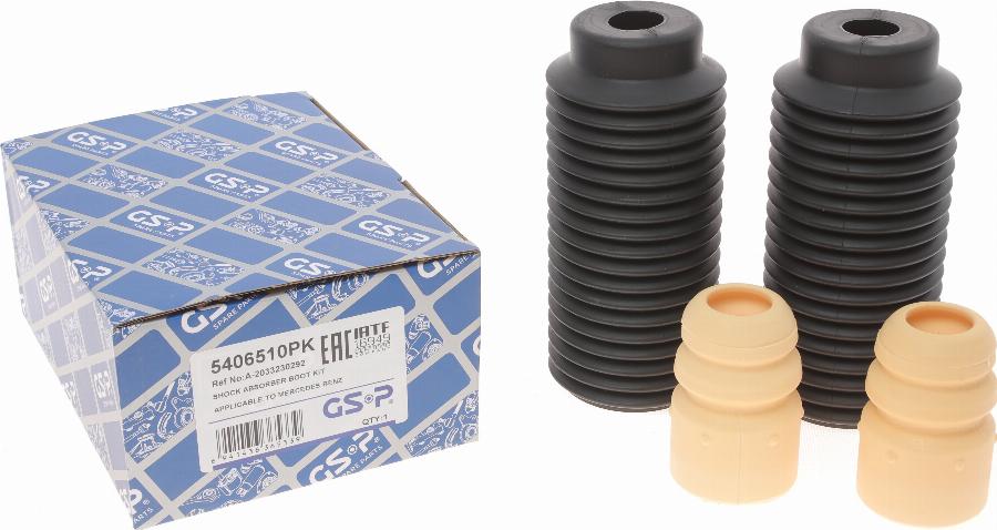 GSP 5406510PK - Kit de protection contre la poussière, amortisseur droxauto.com