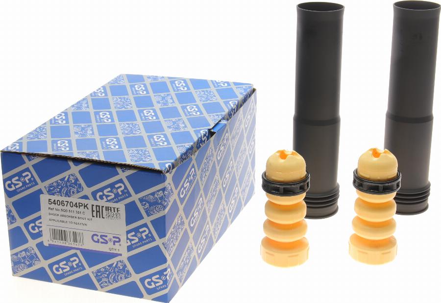 GSP 5406704PK - Kit de protection contre la poussière, amortisseur droxauto.com