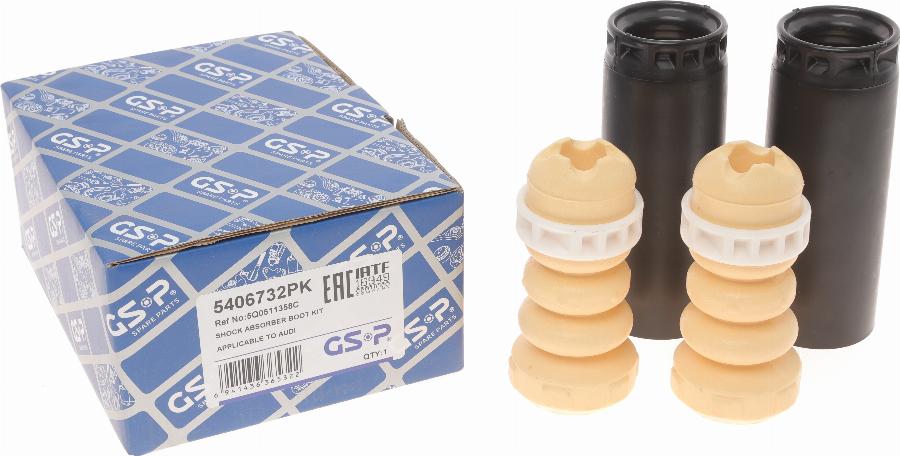 GSP 5406732PK - Kit de protection contre la poussière, amortisseur droxauto.com