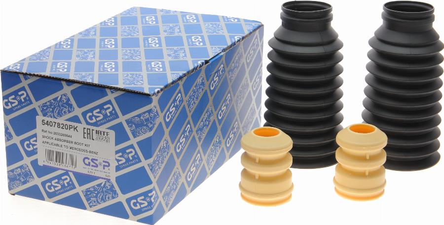 GSP 5407820PK - Kit de protection contre la poussière, amortisseur droxauto.com