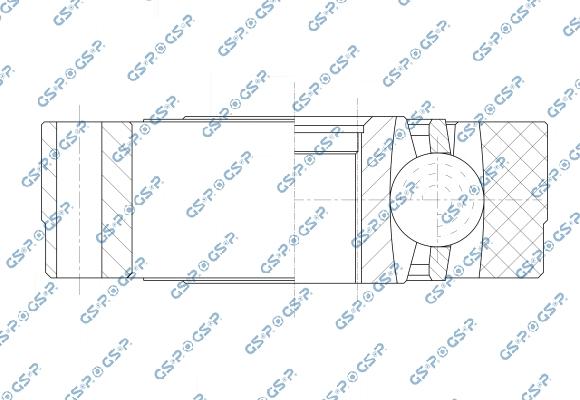 GSP 699121 - Jeu de joints, arbre de transmission droxauto.com