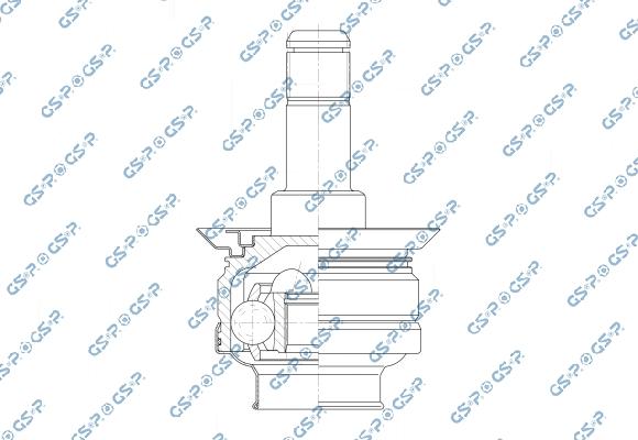GSP 605075 - Jeu de joints, arbre de transmission droxauto.com