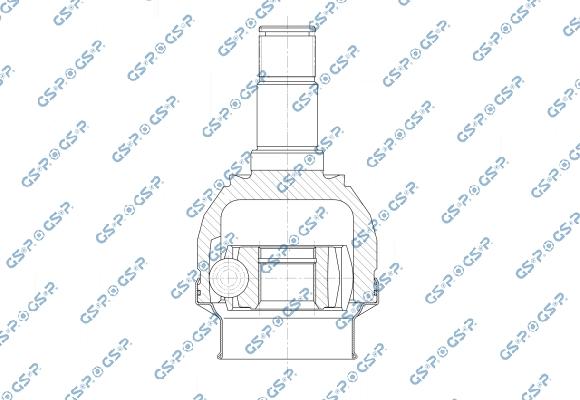 GSP 603495 - Jeu de joints, arbre de transmission droxauto.com