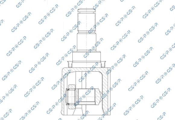 GSP 603426 - Jeu de joints, arbre de transmission droxauto.com