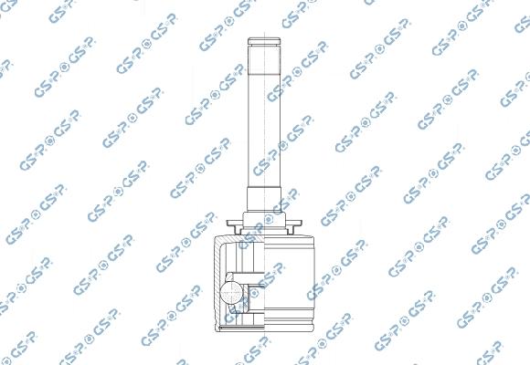 GSP 603500 - Jeu de joints, arbre de transmission droxauto.com