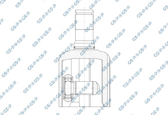 GSP 603584 - Jeu de joints, arbre de transmission droxauto.com