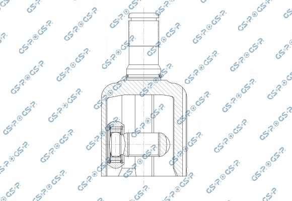 GSP 603585 - Jeu de joints, arbre de transmission droxauto.com