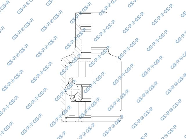 GSP 603205 - Jeu de joints, arbre de transmission droxauto.com