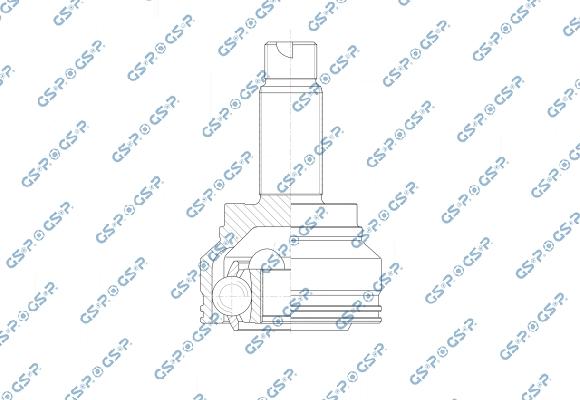 GSP 602468 - Jeu de joints, arbre de transmission droxauto.com