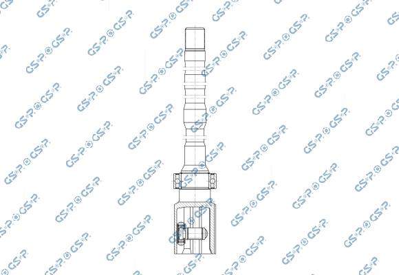 GSP 602654 - Jeu de joints, arbre de transmission droxauto.com