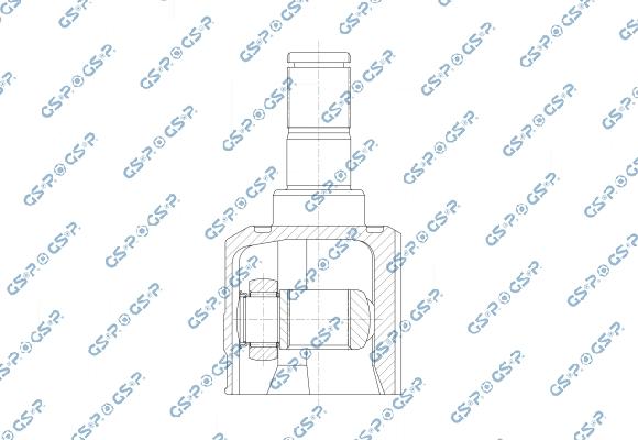 GSP 602713 - Jeu de joints, arbre de transmission droxauto.com