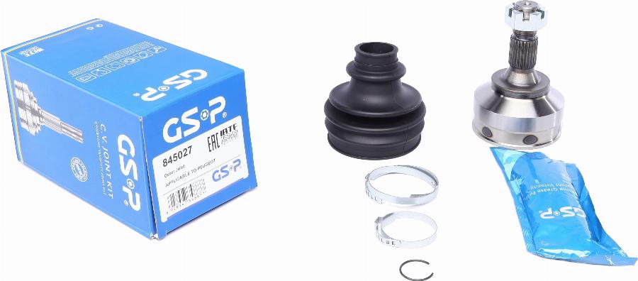 GSP 845027 - Jeu de joints, arbre de transmission droxauto.com