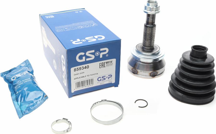 GSP 859340 - Jeu de joints, arbre de transmission droxauto.com