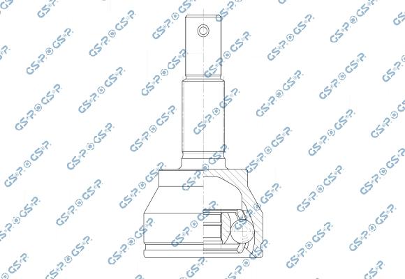 GSP 803273 - Jeu de joints, arbre de transmission droxauto.com