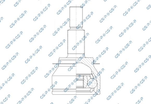 GSP 802818 - Jeu de joints, arbre de transmission droxauto.com