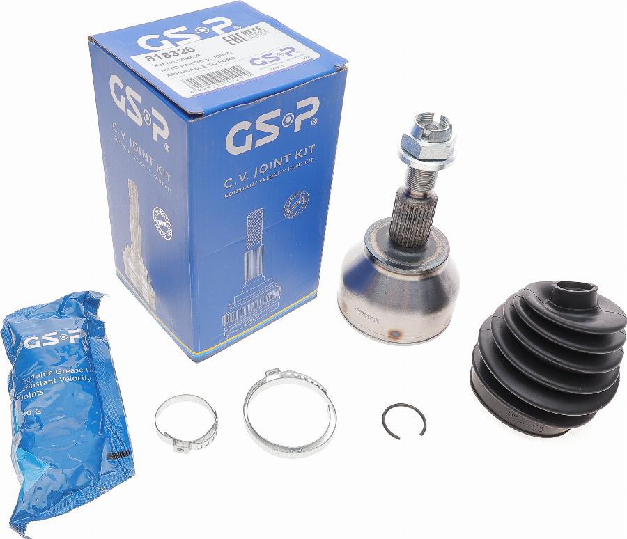 GSP 818326 - Jeu de joints, arbre de transmission droxauto.com