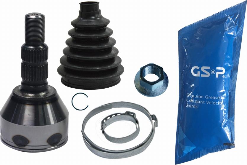 GSP 821038 - Jeu de joints, arbre de transmission droxauto.com