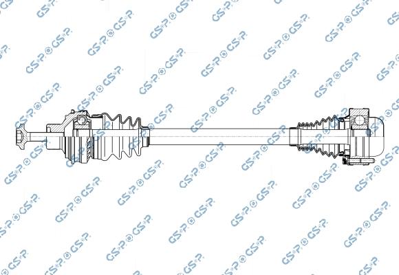 GSP 256844 - Arbre de transmission droxauto.com