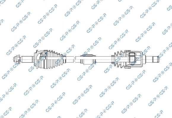 GSP 256867 - Arbre de transmission droxauto.com
