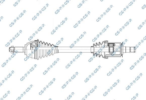 GSP 256726 - Arbre de transmission droxauto.com