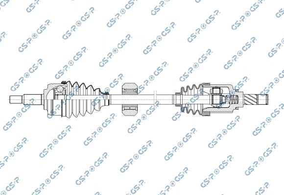 GSP 250501OL - Arbre de transmission droxauto.com