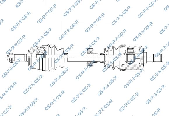 GSP 251006 - Arbre de transmission droxauto.com