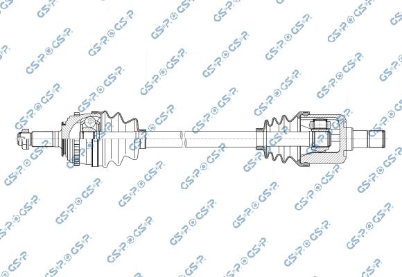 GSP 251027 - Arbre de transmission droxauto.com
