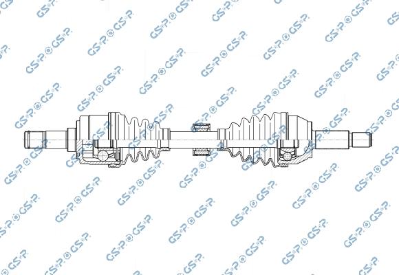 GSP 257463 - Arbre de transmission droxauto.com