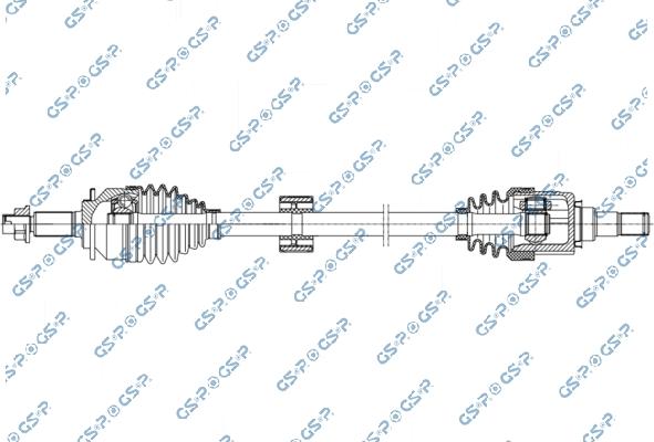GSP 257576 - Arbre de transmission droxauto.com
