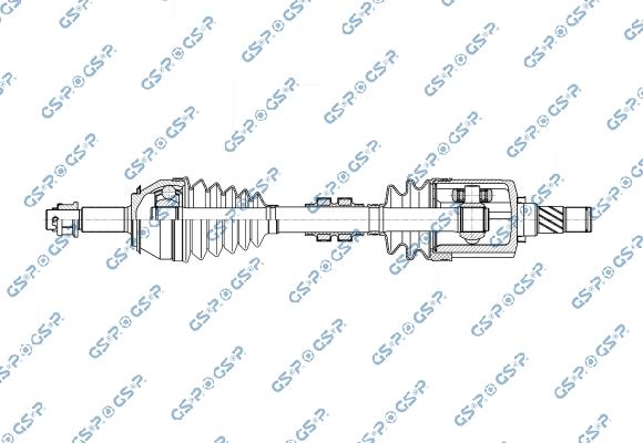 GSP 257378 - Arbre de transmission droxauto.com