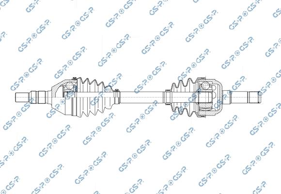 GSP 260027OL - Arbre de transmission droxauto.com