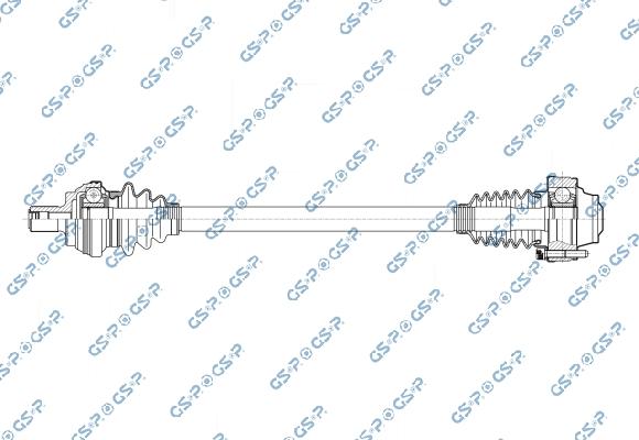GSP 261331OL - Arbre de transmission droxauto.com