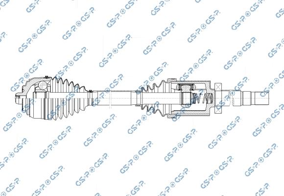 GSP 204515OL - Arbre de transmission droxauto.com