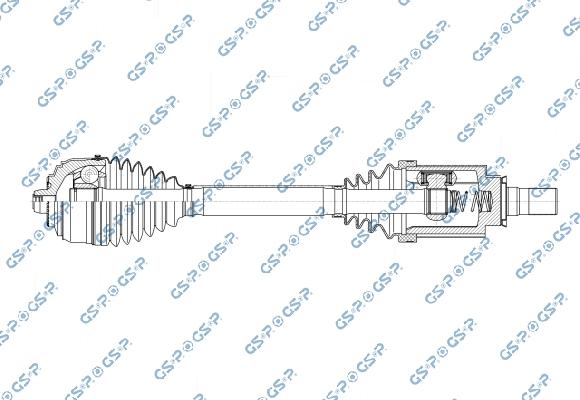 GSP 204516OL - Arbre de transmission droxauto.com
