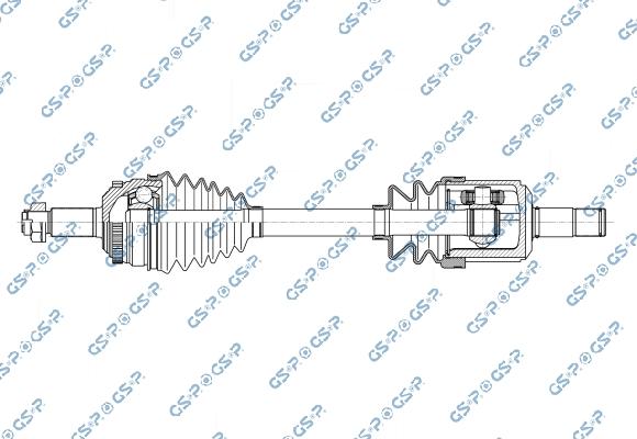 GSP 204384 - Arbre de transmission droxauto.com