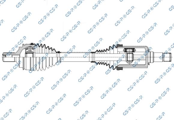 GSP 204219OL - Arbre de transmission droxauto.com