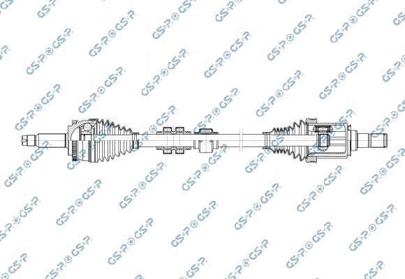 GSP 204211 - Arbre de transmission droxauto.com