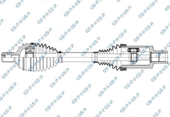 GSP 204218OL - Arbre de transmission droxauto.com