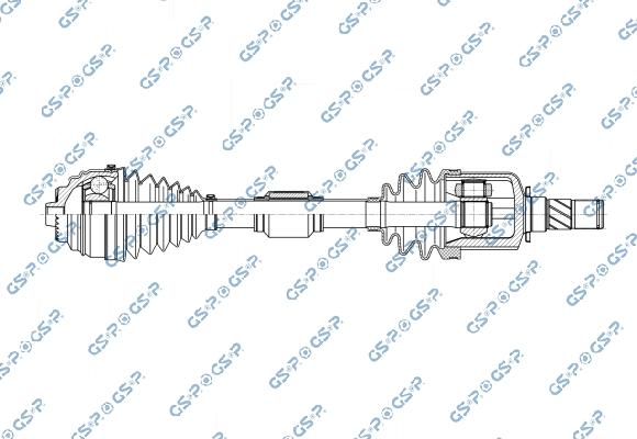 GSP 204222OL - Arbre de transmission droxauto.com