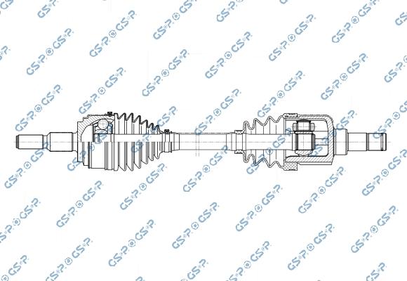 GSP 201496OL - Arbre de transmission droxauto.com