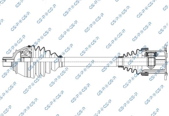 GSP 201590OL - Arbre de transmission droxauto.com
