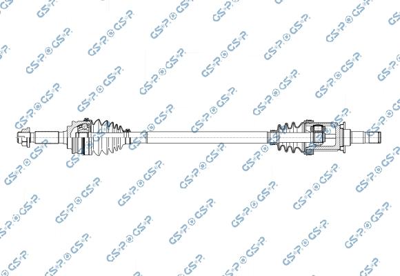 GSP 201824OL - Arbre de transmission droxauto.com