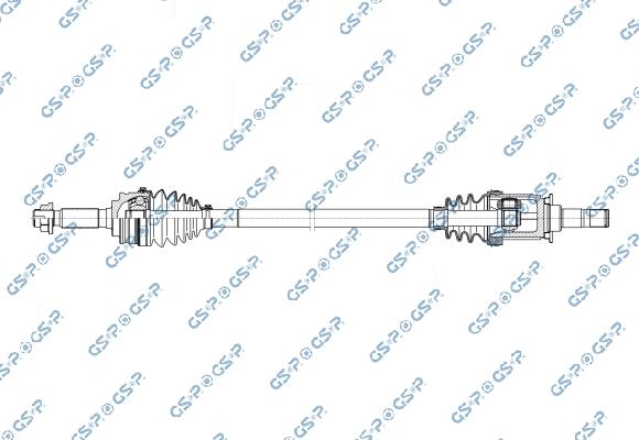 GSP 201823OL - Arbre de transmission droxauto.com